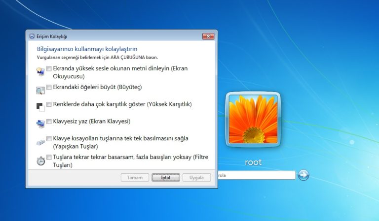 Utilman exe сброс пароля windows